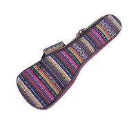 UPKOCH 21-inch Ukulele Backpack Case with Thick Cotton Padding Storage Bag for Soprano Ukulele Lightweight Protective Bag for Travel and Daily Use