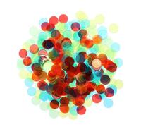 UPKOCH 240 Pcs Bingo Game Chips 15Mm Plastic Counters 6 Colour Game Markers for Bingo Cards Counting Sorting Classroom Rewards Maths Learning Poker and Games
