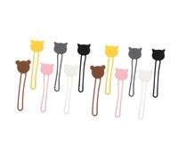 UPKOCH 24pcs Cable Wire Organizer Silicone Earphone Holder Cable Manager Wire Holder Organize Desktop Cord Protector