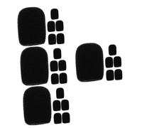 UPKOCH 24pcs Microphone Sponge Covers for Handheld Mics Windscreen against Wind Saliva for Ktv and Home Use Lightweight Material