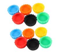 UPKOCH 24pcs Silicone Pet Feeding Bowls with Wide Rim Shallow Design for Reptiles and Small Animals Stable and Clean Food and Water Dishes for Turtles Geckos Snakes Bearded Dragons