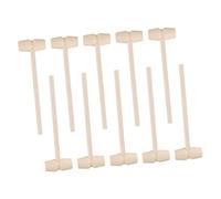 UPKOCH 25Pcs Wooden Crab Mallets Set Hammer for Seafood Shell Cracking Safe Wood Material Educational for Boys Enhancing Hand Eye Coordination and Dexterity