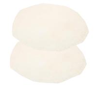 UPKOCH 2pcs 30cm African Drum Leather Covers Goat Skin Percussion Parts Drum Replacement Accessories for Djembe and Musical Instruments