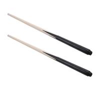 UPKOCH 2Pcs 48Cm Mini Pool Cue Sticks Wood Short Billiard Cue Sticks for Practice with Portable Design for Home and Table Use