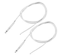 UPKOCH 2pcs Acoustic Folk Guitar Pickups Audio Plug Pickup Stick under Saddle Use for Home Practice and Live Performances