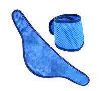 UPKOCH 2pcs Adjustable Dog Cooling Bandanas Instant Ice Neck Wraps for Summer Lightweight Durable Scarf for Pets Fits Neck Circumference