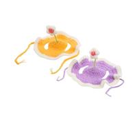 UPKOCH 2pcs Adorable Cat Dog Headgear for Parties and Everyday Fun Lightweight Secure Fit for Capturing Precious Moments with Your Furry Friends