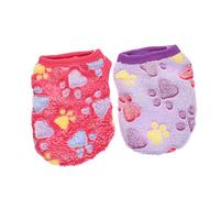 UPKOCH 2Pcs Adorable Pet Apparel for Dogs Rabbits Festive Cosplay Clothes Warm Breathable Photography Prop for Special Occasions Xxs Paws