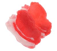 UPKOCH 2pcs Artificial Pork Food Model Realistic Simulation Display Decor for Home Kitchen Photo Prop Teaching Tool
