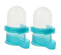 UPKOCH 2Pcs Automatic Bird Water Feeder Smooth Surface Easy Clean Pigeon and Dove Water Dispenser Practical Aviary Drinking Tool for Parrots and Small Birds Gift