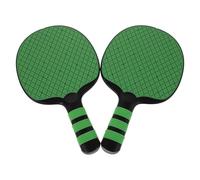 UPKOCH 2pcs Beginner Table Tennis Paddle Set with Green Rubber Surface Professional Training Table Tennis Bats for Home and Outdoor Use Sturdy Racquets for Accessories