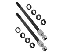 UPKOCH 2pcs Bike Trailer Thru Axle M12x1.0 Spindle 160-178mm | Forged Thickened Axle Spindle, Secure Hitch Interface, Suitable for PET Owners and Cargo Haulers Cycling Offroad