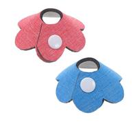 UPKOCH 2pcs Bird Collar Protective Biting Cone for Parrots Easy to Wear Neck Cover for Designed for Budgies Lovebirds Bright Colors for Convenient Monitoring