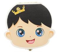 UPKOCH 2pcs Box Tooth Keepsake Box Newborn Teeth Container Denture Retainer Case for Boy Girl Adorable and Interesting