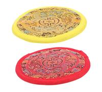UPKOCH 2pcs Buddhism Singing Bowl Pads Singing Bowl Cushions for Buddhist Sound Pads for Yoga Ritual
