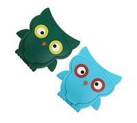 UPKOCH 2pcs Cartoon Owl Wet Wipes Cover Reusable Tissue Lid Protectors for Travel Water Wipes and Daily Use