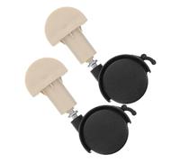 UPKOCH 2pcs Cat Cage Accessory Caster Wheels for Dog Kennel Cat Carrier Casters Replacement Pets Cage Wheels