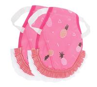 UPKOCH 2pcs Chicken Saddle Aprons for Hens Cute Protective Poultry Vests with Break Resistant Prevent Pecking and Clawing for Chickens and Geese