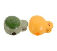 UPKOCH 2pcs Cute Cartoon Animal Toothbrush Protective Covers for Electric Toothbrush Heads Lightweight Plastic Protection Caps Portable Travel Use for Home and Travel