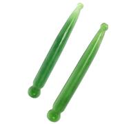 UPKOCH 2Pcs Deep Tissue Therapy Pen Green Acupuncture Massage Sticks for Facial Muscle Relaxation Trigger Point Therapy Manual Massage Tool for Joint and Muscle Discomfort
