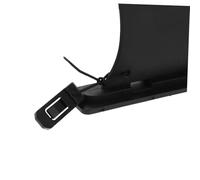 UPKOCH 2pcs Detachable Paddleboard Fin Replacement Set Lightweight Portable Kayak Tail Fins with Quick Snap-in Installation Compatible with Inflatable Sup and Water Sports Accessories