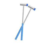 UPKOCH 2pcs Double-end Use Assemble Hammer Blue Handle Building Blocks Tools for Boys and Smooth Safe Surface Educational Plaything for Kindergarten Fun and Development