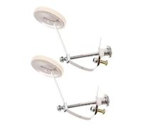 UPKOCH 2pcs Drum Silencing Pads Full Snare Drum Accessories Muffler Easy Install Protect Your Instrument