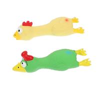 UPKOCH 2pcs Durable Dog Vocalizing Interactive Chewing Playthings for Emotion Regulation and Entertainment
