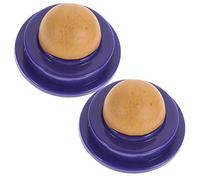 UPKOCH 2pcs Edible Catnip Sugar Candy Solid Nutrition Energy Balls for Cats Kitten Treats with Deep Sea Fish Protein and Hairball Control Digestion and Hydration