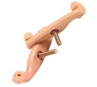 UPKOCH 2pcs Firm Violin Shoulder Rest Large Compatible Non-slip Silicone Support Pad Comfortable Arc Design for Stable Playing and Reduced Shoulder Pressure