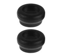 UPKOCH 2pcs Golf Training Grip Ring Black Golf Club Swing Aid for Beginners Weather Resistant Practice Accessory for Grip Alignment and Swing Correction