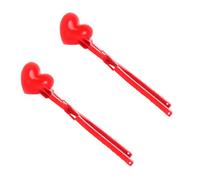 UPKOCH 2Pcs Heart-shaped Plastic Clamp for Snow Molds Outdoor Winter Play for Keeps Hands Warm and Clean Multi-use for Snow Sand and Mud Fun
