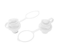 UPKOCH 2pcs Kayak Valves Lid Replacement PP Inflatable Boat Air Valve Covers Portable Leak-resistant Caps for Boats Kayaks Air Mattresses and Dinghies