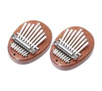 UPKOCH 2pcs Key Mini Thumb Piano Kalimba Portable Musical Instrument for Beginners Compact and Lightweight Design for Easy Carrying Unique Sound for Christmas gifts for for for for for for and Music