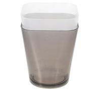 UPKOCH 2pcs Large Capacity Plastic Measuring Cups with Clear Graduated Markings Square Mouth Design Lightweight for Home Kitchen and DIY Craft Use Grey White