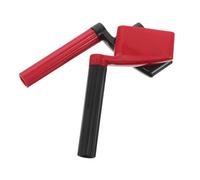UPKOCH 2pcs Manual Guitar String Winder Tool for Bass Acoustic Ukulele Black Red Handles for String Instrument Maintenance