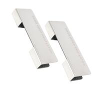 UPKOCH 2pcs Metal Drum Ring Protector Hoop Clips for Drum Accessories Prevents Shifting Slip during Studio Live Performances