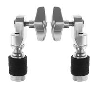 UPKOCH 2pcs Metal Hi-hat Clutch Cymbal Clips for Drum Stand Secure Jazz Rock Drumming Accessories for Studio Performance