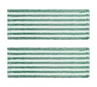 UPKOCH 2Pcs Microfiber Mop Replacement Pads Compatible with Libman Flat Mop - Washable Reusable Cleaning Pads for Wet and Dry Floor Cleaning - Absorbent Microfibre Cloth Refills for Hard