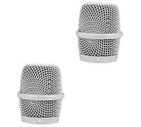 UPKOCH 2pcs Microphone Replacement Cover Mic Grille for Bs- Bs Wireless Mics Easy to Install Accessory for Enhanced Sound Quality