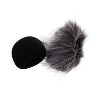 UPKOCH 2pcs Microphone Windscreen Furry Cover Wind Covers for Outdoor Recording Protective Mic Windscreen Muff Compatible Zoom