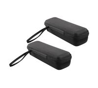 UPKOCH 2pcs Microphone Zipper Bag for Handheld Microphones Shockproof Storage Pouch for Travel Eva Design Compact Case for Djs Musicians and Live Events