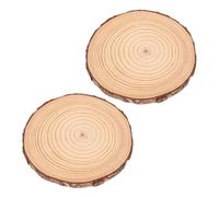 UPKOCH 2pcs Outdoor Stepping Stones Garden Path Slabs White Pebbles for Decorative Stones Sturdy Wooden Landscaping Rocks