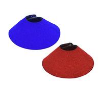 UPKOCH 2Pcs Parrot Collar Cone Red Lick Protective Neckwear for Birds Durable Breathable Multi Purpose Injury Healing and Surgery Care