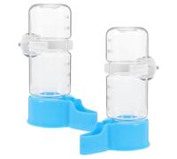 UPKOCH 2pcs Parrot Drinking Fountain Automatic Bird Water Feeder for Cage Birds Supplies Water Dispenser