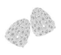 UPKOCH 2pcs Pet Fish Tank Decoration Shrimp Cave Dome Hide Simulation Rock Aquarium Shrimp Shelter House for Fish Tank Ornaments