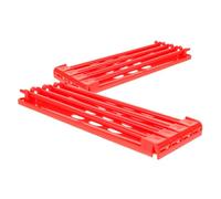 UPKOCH 2pcs Pigeon Ring Stand Dove Leg Rings Frame Plastic Pigeons Holder for Training Birds Frame