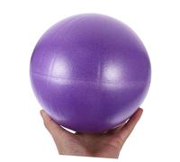 UPKOCH 2pcs Pilates Ball with Pump PVC Soft Exercise Balls for Indoor Yoga Core Strengthening Balance Training and Physical Therapy Dual-engagement Fitness Gear for Hands and Feet Purple