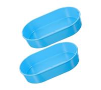 UPKOCH 2pcs Plastic Pill Dispenser Tray Medical Cart Medication Storage Organizer for Hospitals Clinics Nursing Homes Compartment Storage Box for Accurate Daily Pill Sorting