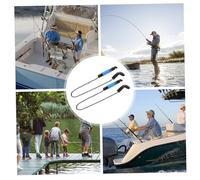 UPKOCH 2Pcs Portable Fishing Bite Indicators Iron Practical Alerters for Rods Warning Reminder for Small Fish Anglers